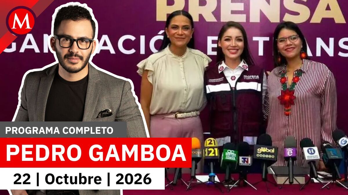 Jasmine Bugarín deja el Partido Verde y se afilia a Morena | Pedro Gamboa, 22 de octubre de 2026