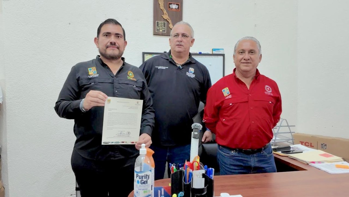 Nuevo mando de Protección Civil en Los Cabos. | Foto: Especial