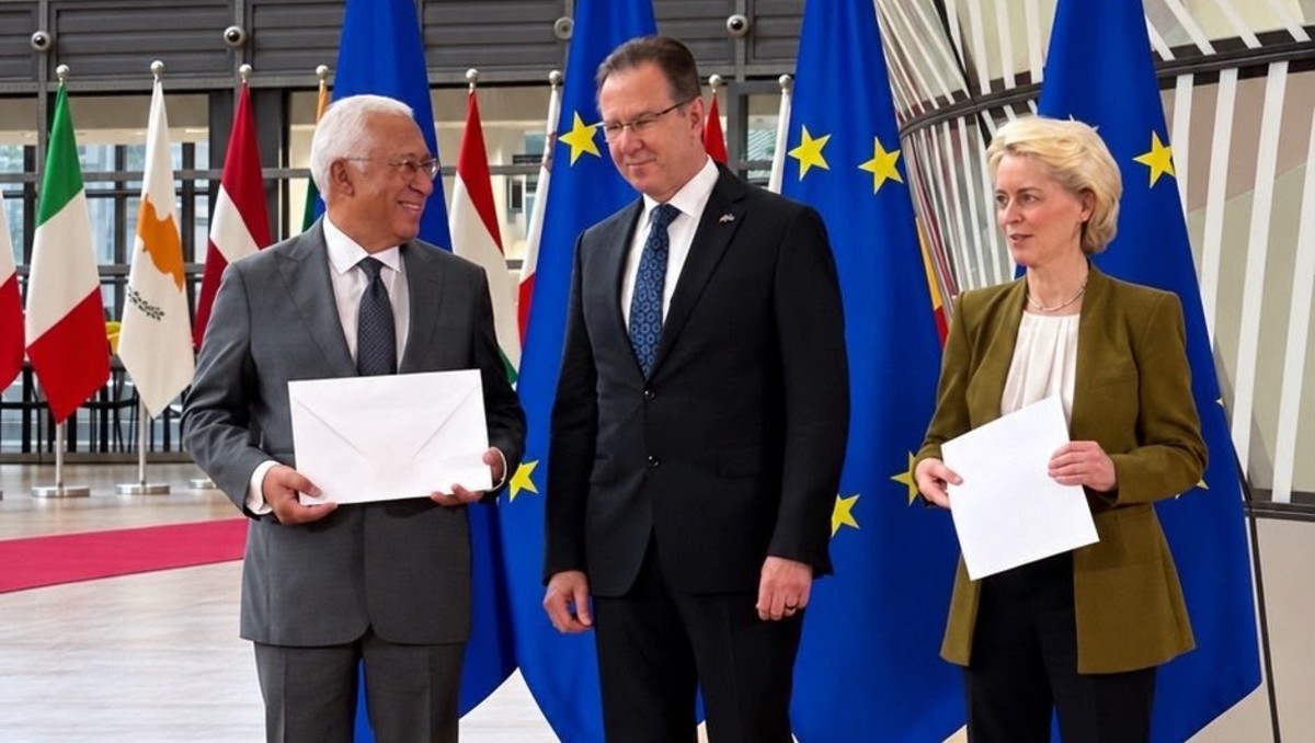 Moctezuma entregó sus cartas credenciales a las autoridades de la Unión Europea. | Foto: X (@emoctezumab)