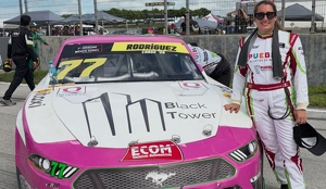 Majo Rodríguez participó en las dos fechas que se realizaron en el Autódromo Yucatán Emerson Fittipaldi.