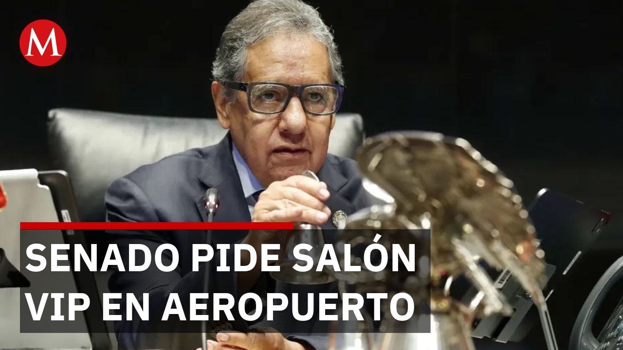 Presidente del senado se deslinda de oficio por salón VIP