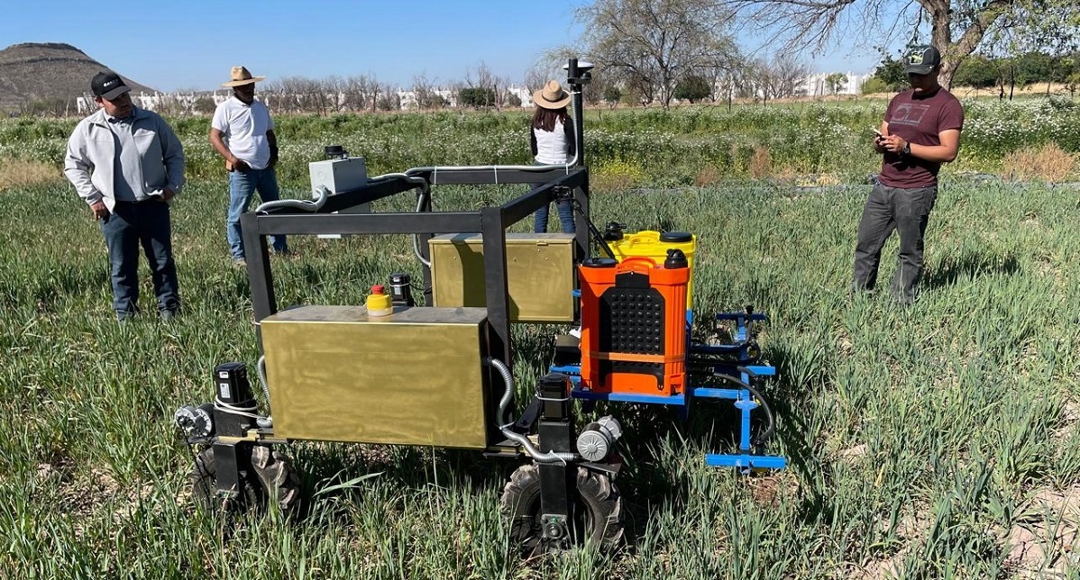 Primer prototipo con el cual se realizaron pruebas en campo. Foto proporcionada por la fuente