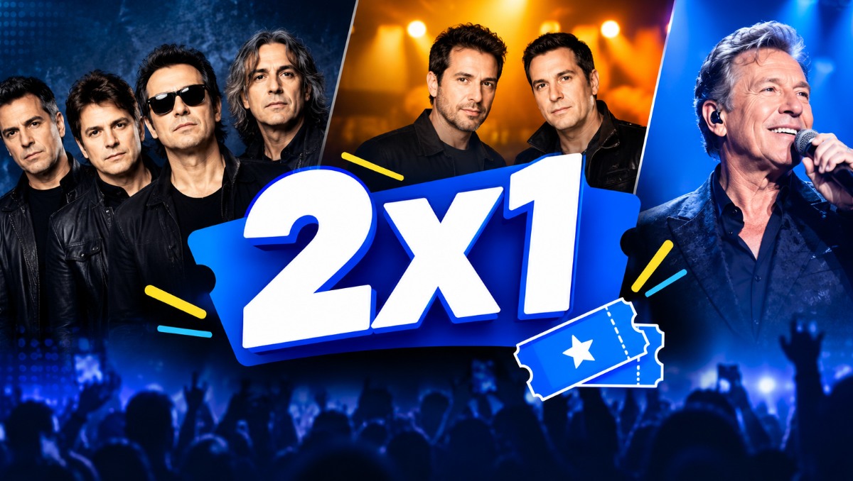 Ticketmaster 2x1 HOY 22 de octubre: Fobia, Elefante, Ricardo Montaner; estos son TODOS los conciertos y eventos participantes | IA M2