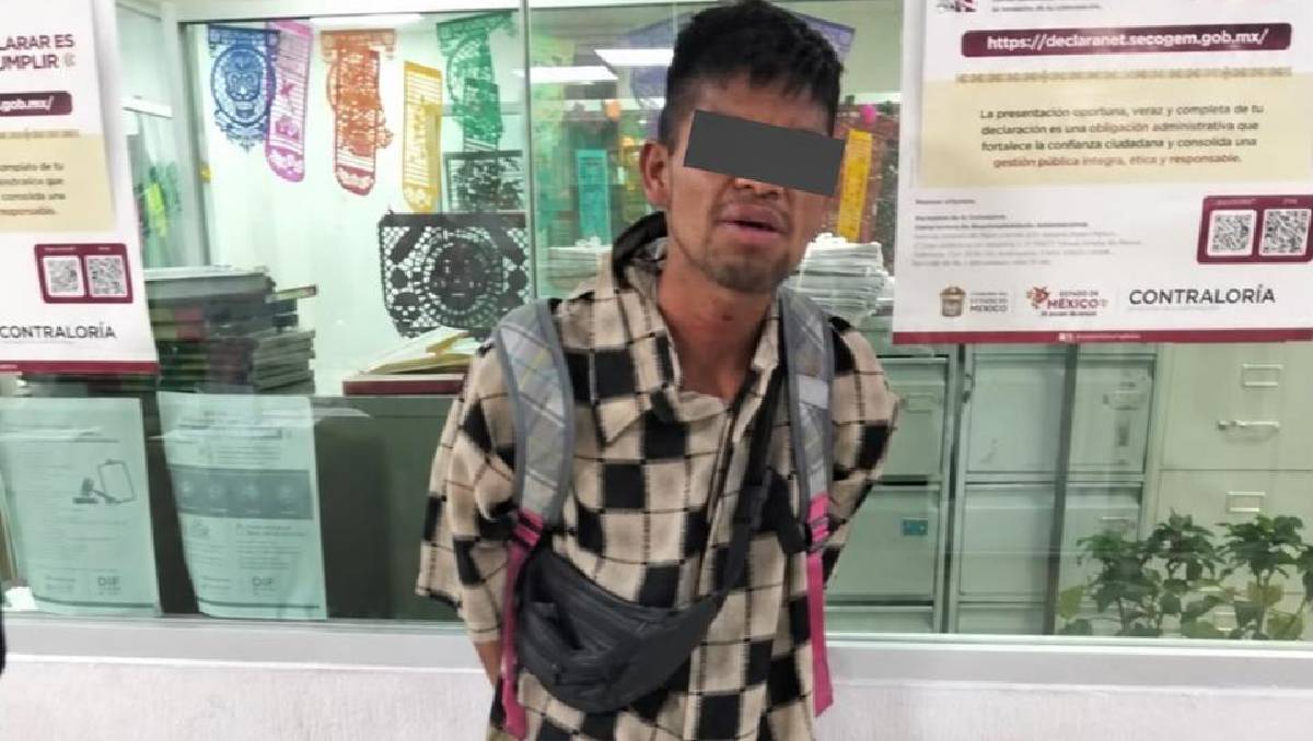 Un transeúnte alertó a la Policía de Tlalnepantla sobre la agresión sexual. | Foto: Especial