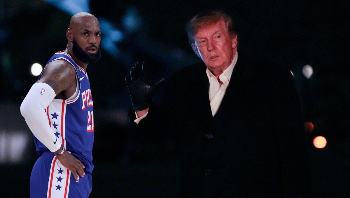 Trump carga contra LeBron James por faltarle al respeto al Himno Nacional de EU (Reuters)