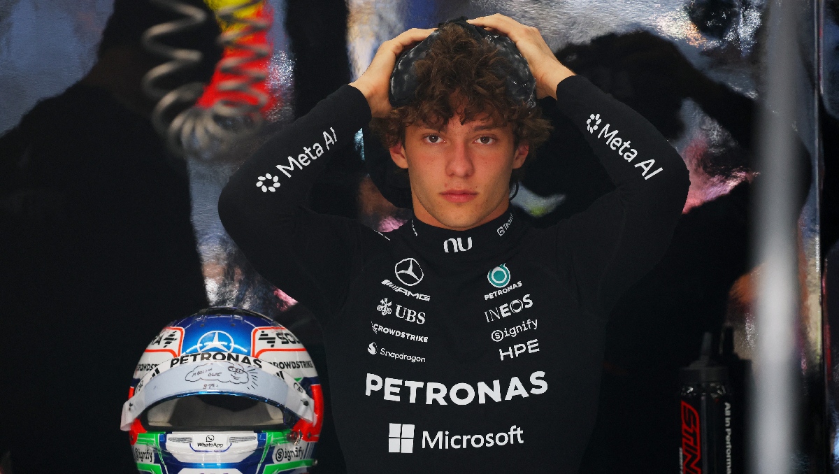 Andrea Kimi Antonelli busca el campeonato de Fórmula 1 este fin de semana (Reuters)