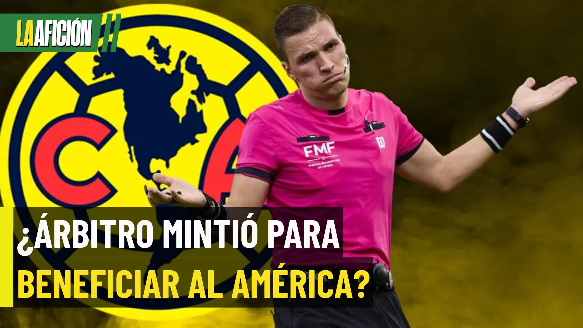 Árbitro fue suspendido por mentir y 'beneficiar' al América