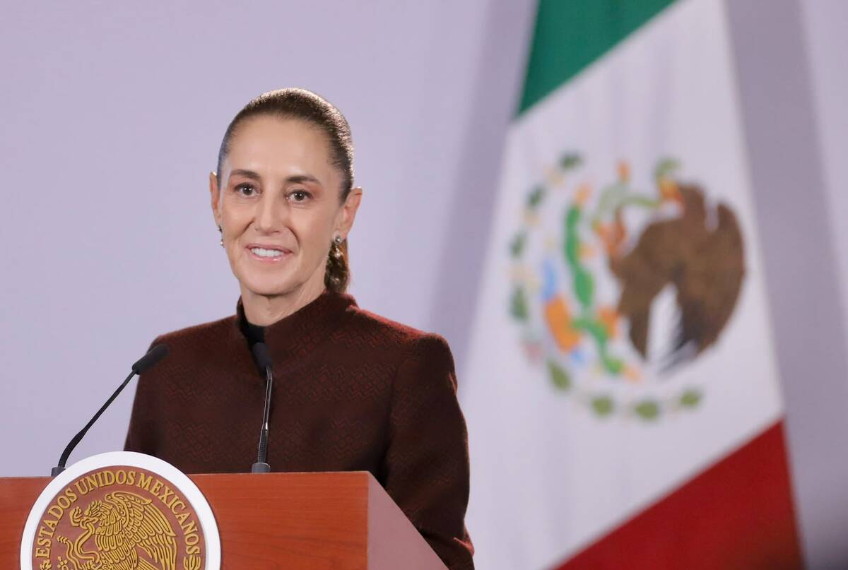 Claudia Sheinbaum durante la conferencia matutina. | Ariel Ojeda