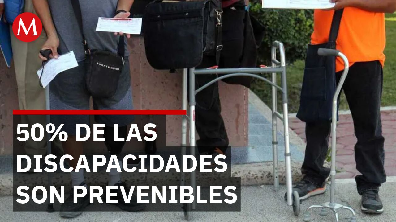 Discapacidad motriz afecta a 3.5 millones y la mitad es prevenible