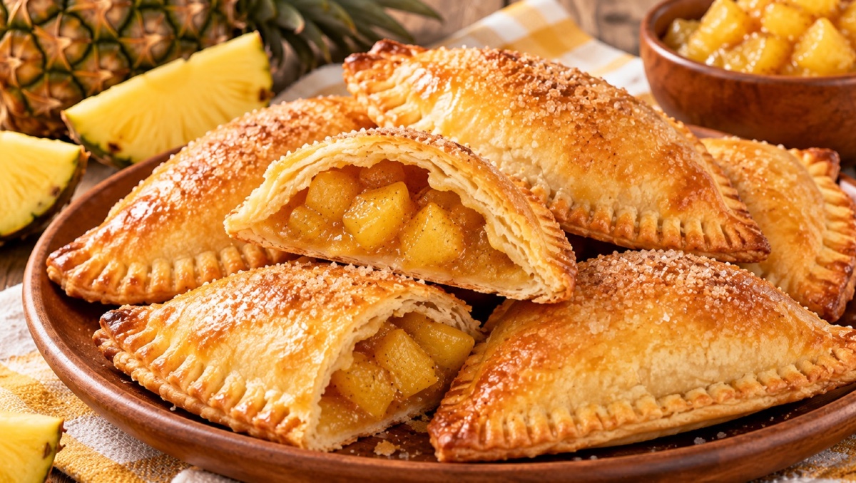 Empanadas de piña y canela: ¿Cómo hacerlas en casa? | IA