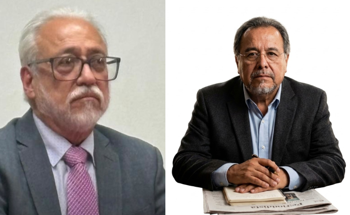 Juan Ayón Bernal y José Sobrevilla, autores de ‘El Sicariato Informativo’. (Especial)
