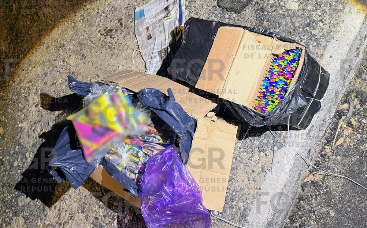 Más de 631 kilos de pirotecnia y dos detenidos; juez los vincula a proceso en Tampico. | FGR