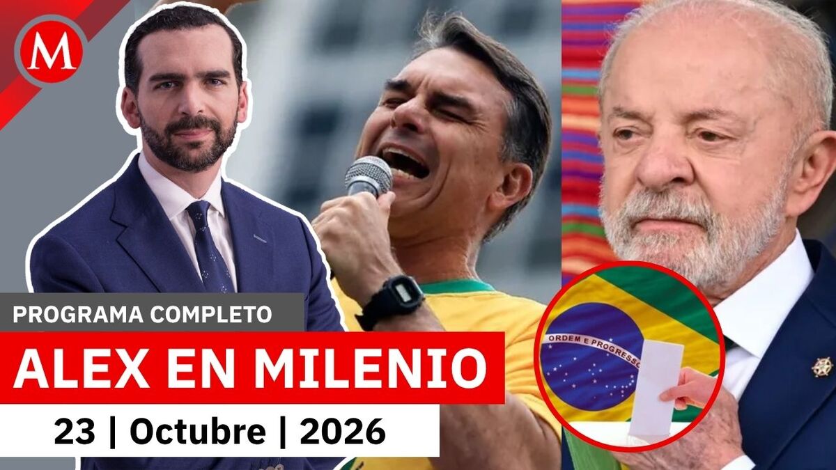 Lula y Bolsonaro enfrentan la segunda vuelta electoral | Alejandro Domínguez, 23 de octubre de 2026