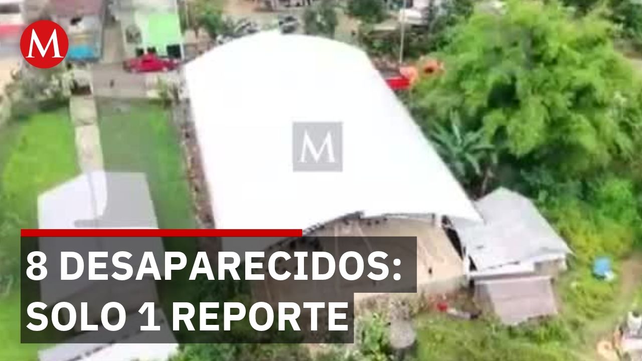 Pobladores exigen búsqueda de 8 desaparecidos en Puebla
