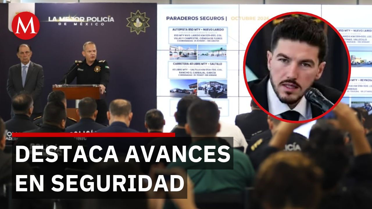 Samuel García asegura que el 70% de la población se siente segura en su ciudad