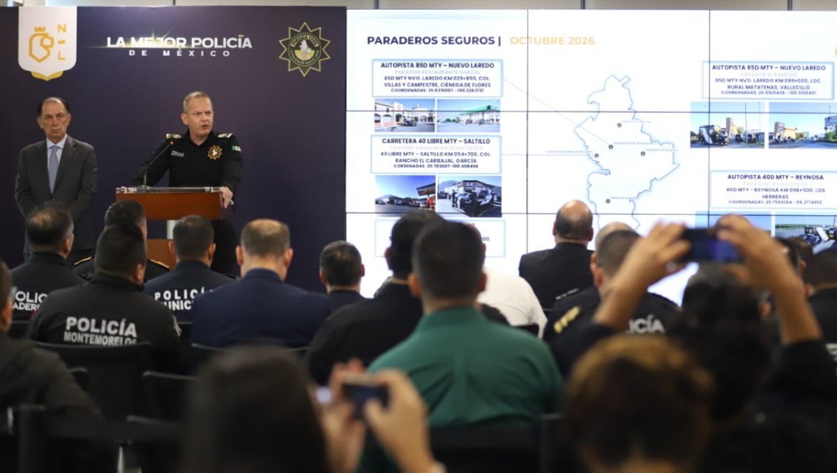 El secretario de Seguridad de Nuevo León, habrá presencia de elementos y patrullas de la Fuerza Civil | Luis Guerra