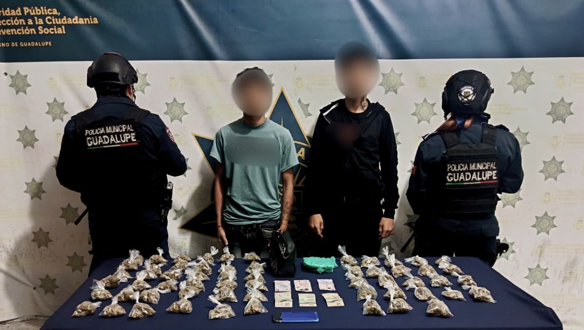 Uno de los adolescentes detenidos tenía 59 dosis de mariguana. | Especial