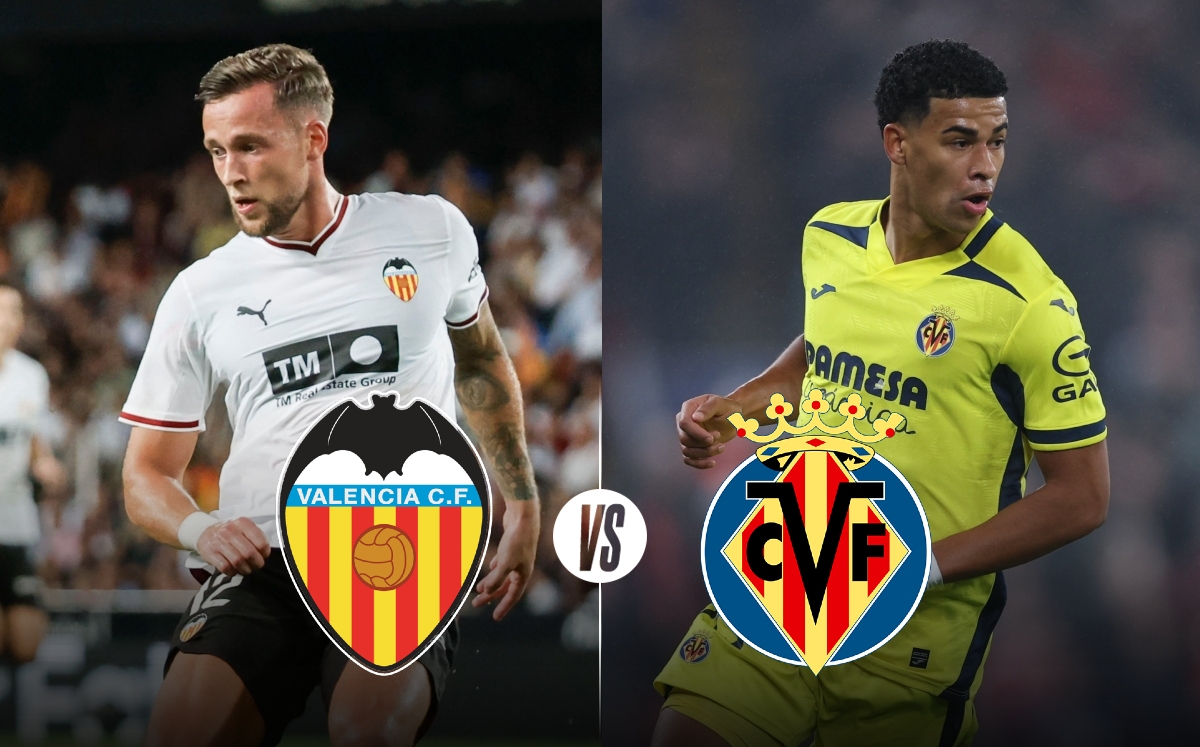 VER Valencia vs Villarreal HOY. Partido EN VIVO de LaLiga 2026 (EFE)