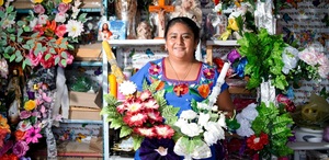 La tradición que tienen en Chilac es que estas ceras sean colocadas en la primera ofrenda, las llevan hijos, hermanos, padres, padrinos u otros familiares.