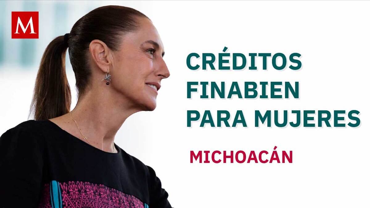 Claudia Sheinbaum encabeza Créditos Finabien para las Mujeres en Apatzingán, Michoacán