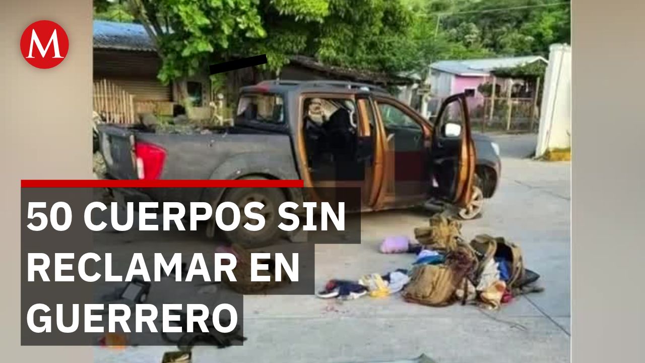 50 cuerpos sin reclamar tras irrupción armada en Tecpan de Galeana, Guerrero