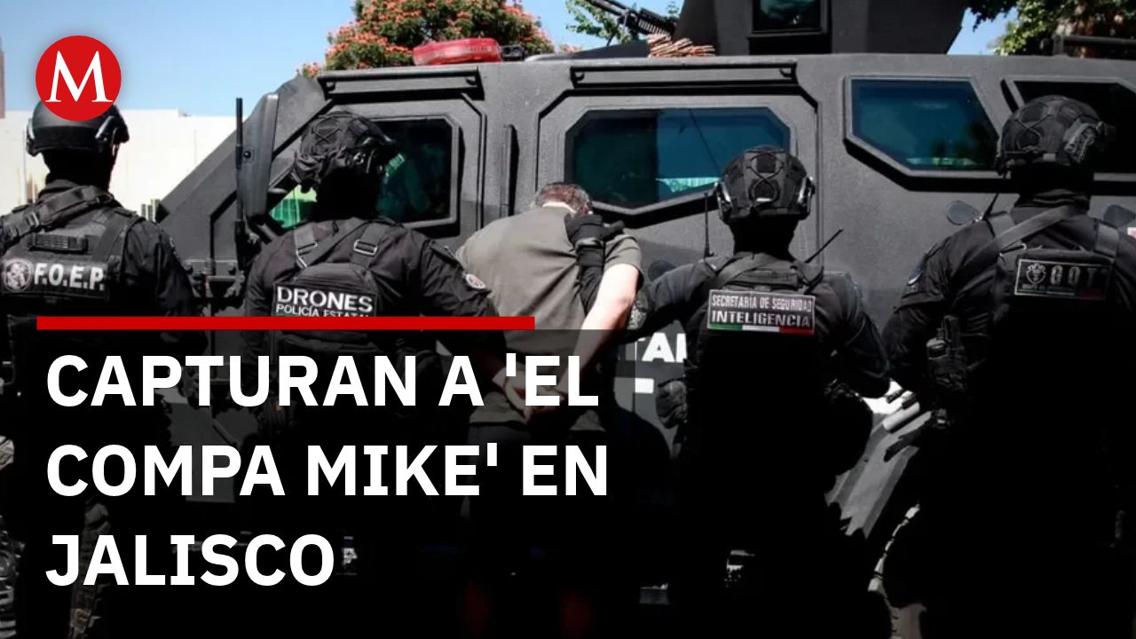 Detienen en Zapopan a 'El Compa Mike', prófugo de Estados Unidos