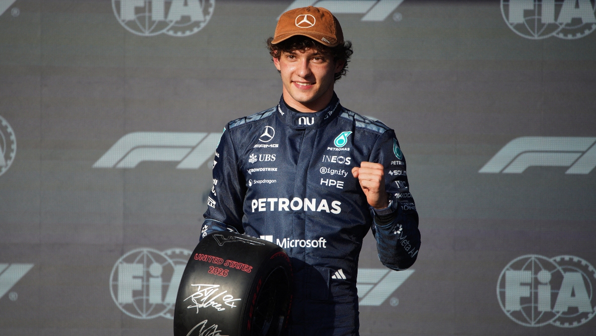 Kimi Antonelli acecha el campeonato de Fórmula 1 al ganar la pole en el GP de Estados Unidos (Reuters)