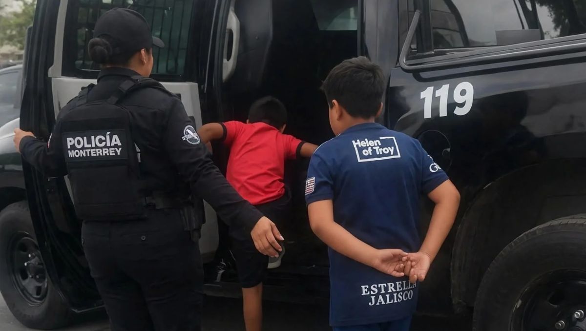 Los niños fueron entregados a sus madres a salvo. | Especial