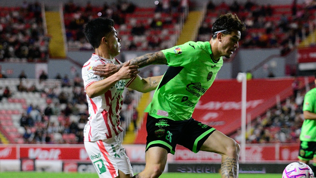 Necaxa deja ir el triunfo ante FC Juárez en duelo de sotaneros de Liga MX (Imago7)