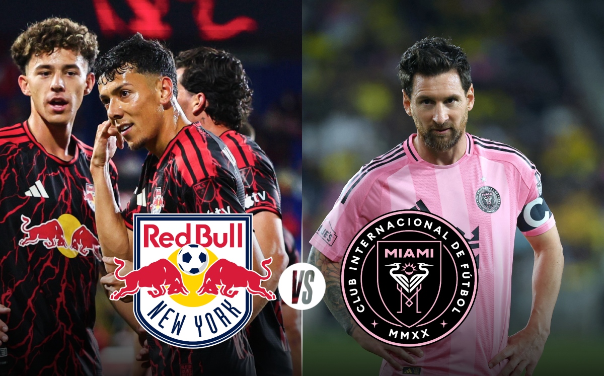 New York RB vs Inter Miami: Dónde y a qué hora ver EN VIVO el partido de MLS (Instagram @_jr.17/Reuters)