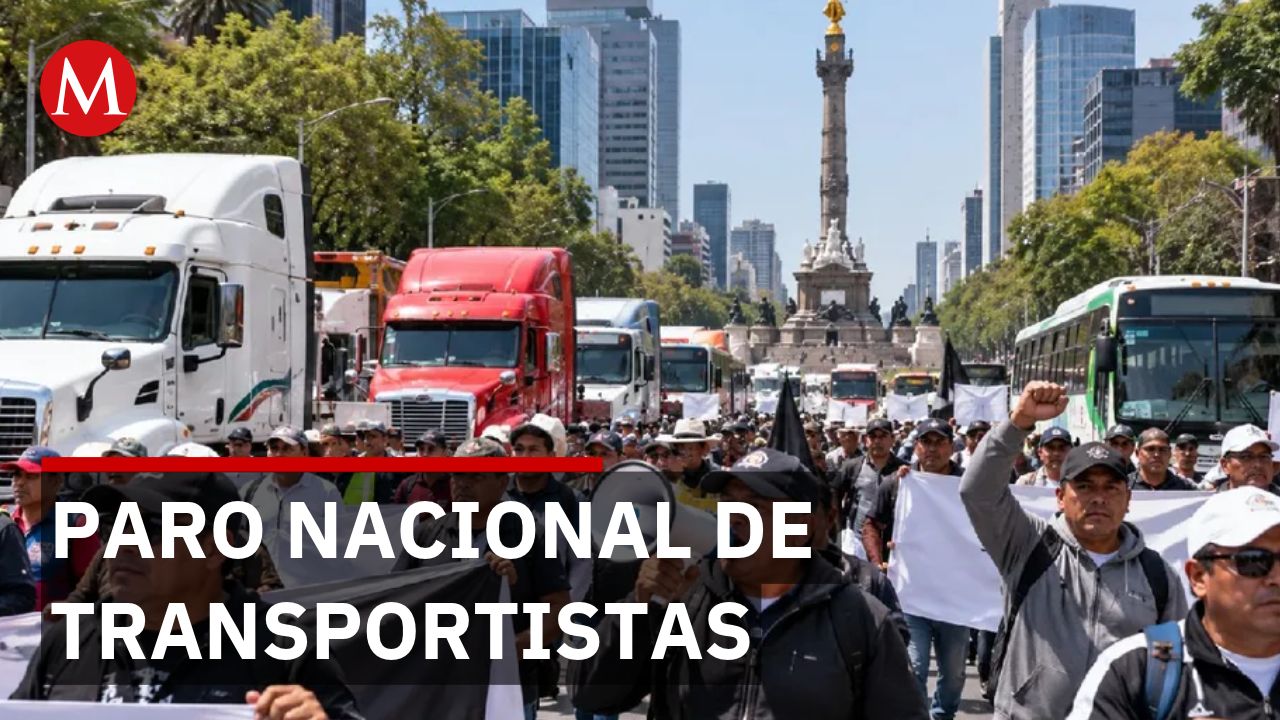 Transportistas anuncian paro nacional indefinido por inseguridad y extorsiones