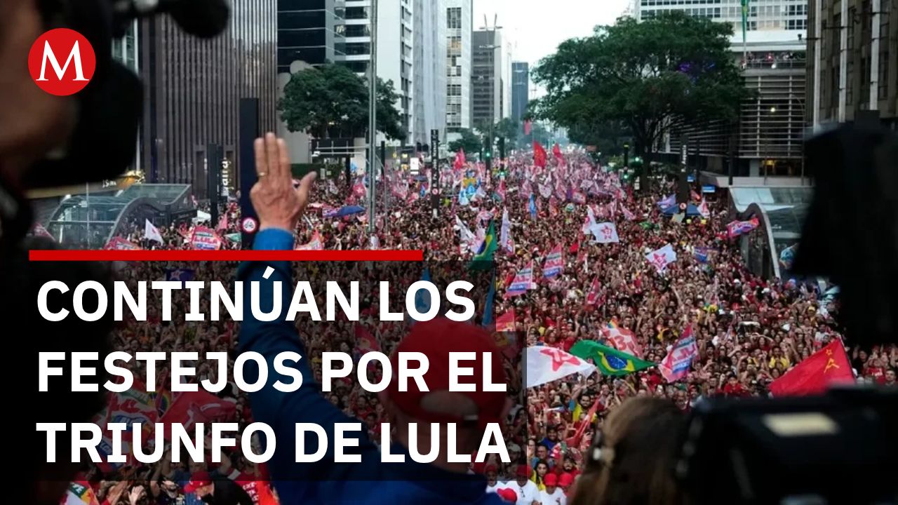 Brasil celebra el triunfo de Lula da Silva en elección cerrada