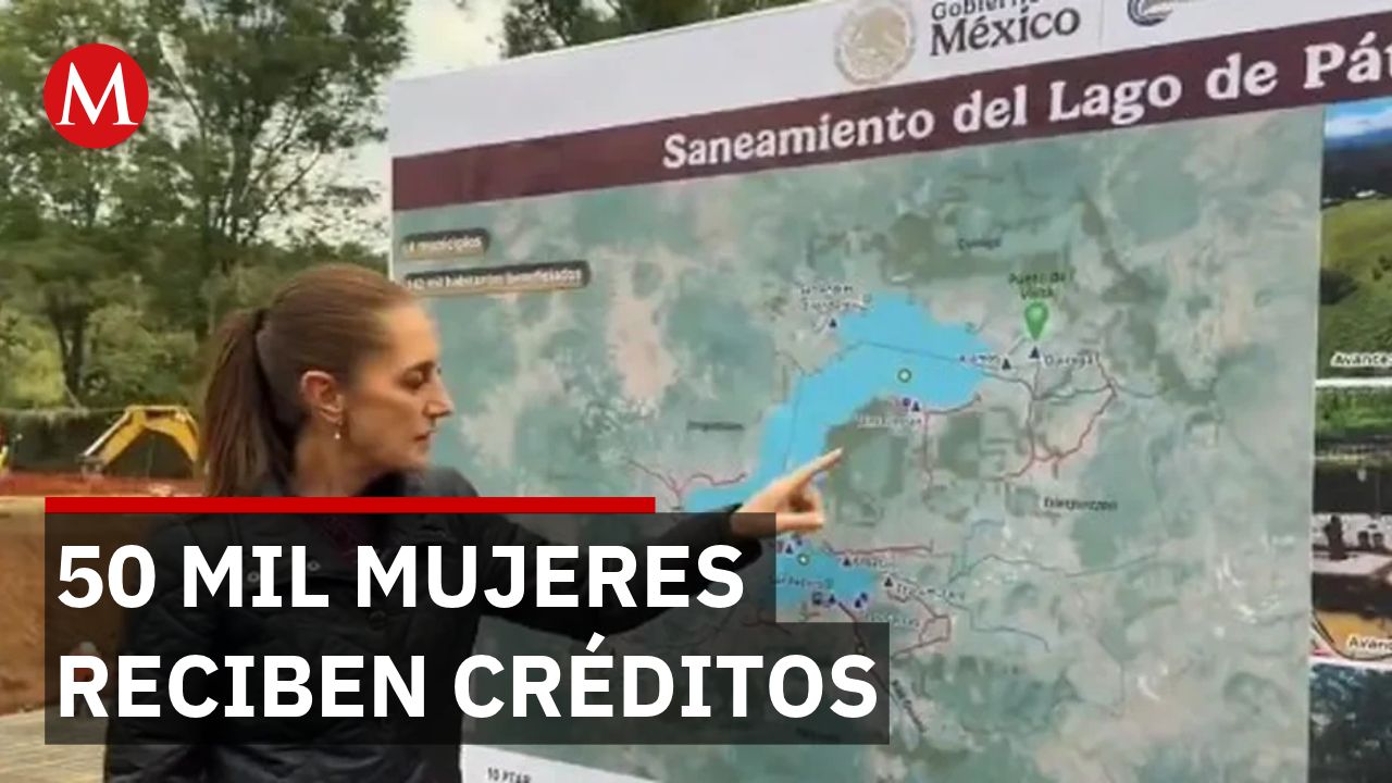 Claudia Sheinbaum impulsa economía de mujeres en Apatzingán ante homicidios locales