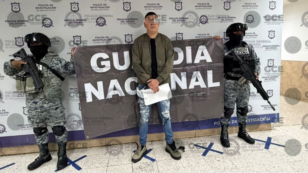 Detienen a 'La Wiwa' en SLP. | Foto: Especial