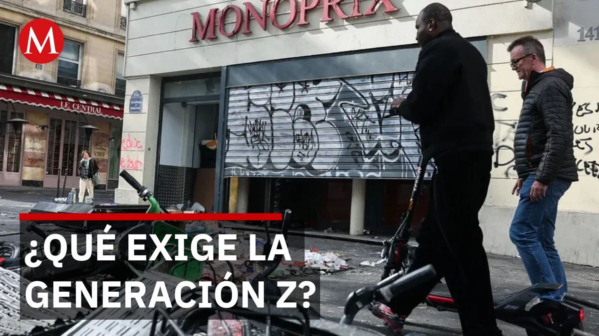 Generación Z protesta en Europa por el costo de vida, la educación y la falta de vivienda