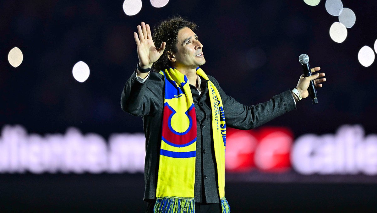 Guillermo Ochoa recibe emotivo homenaje durante el América vs Pachuca (Imago7)