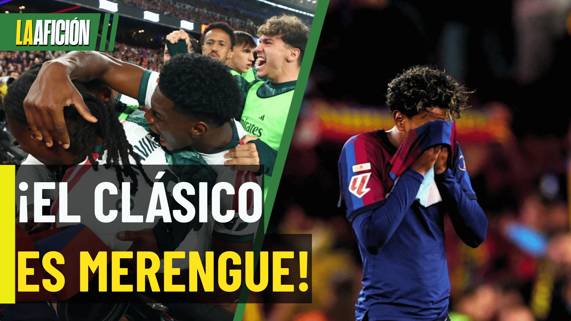 ¡MBAPPÉ DESTROZA AL BARCELONA! El Madrid gana el Clásico y acaba con su invicto