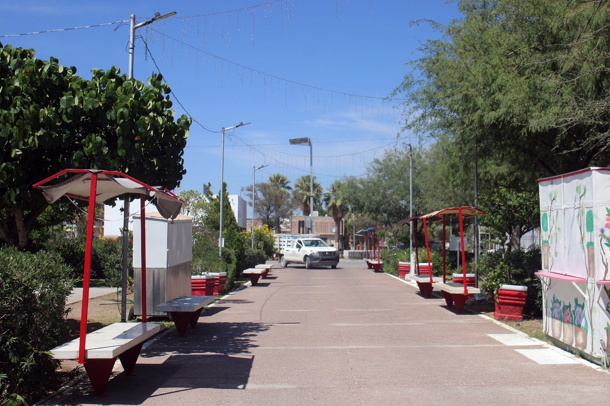 Parque La Esperanza en Gómez Palacio. | Foto: Rolando Riestra
