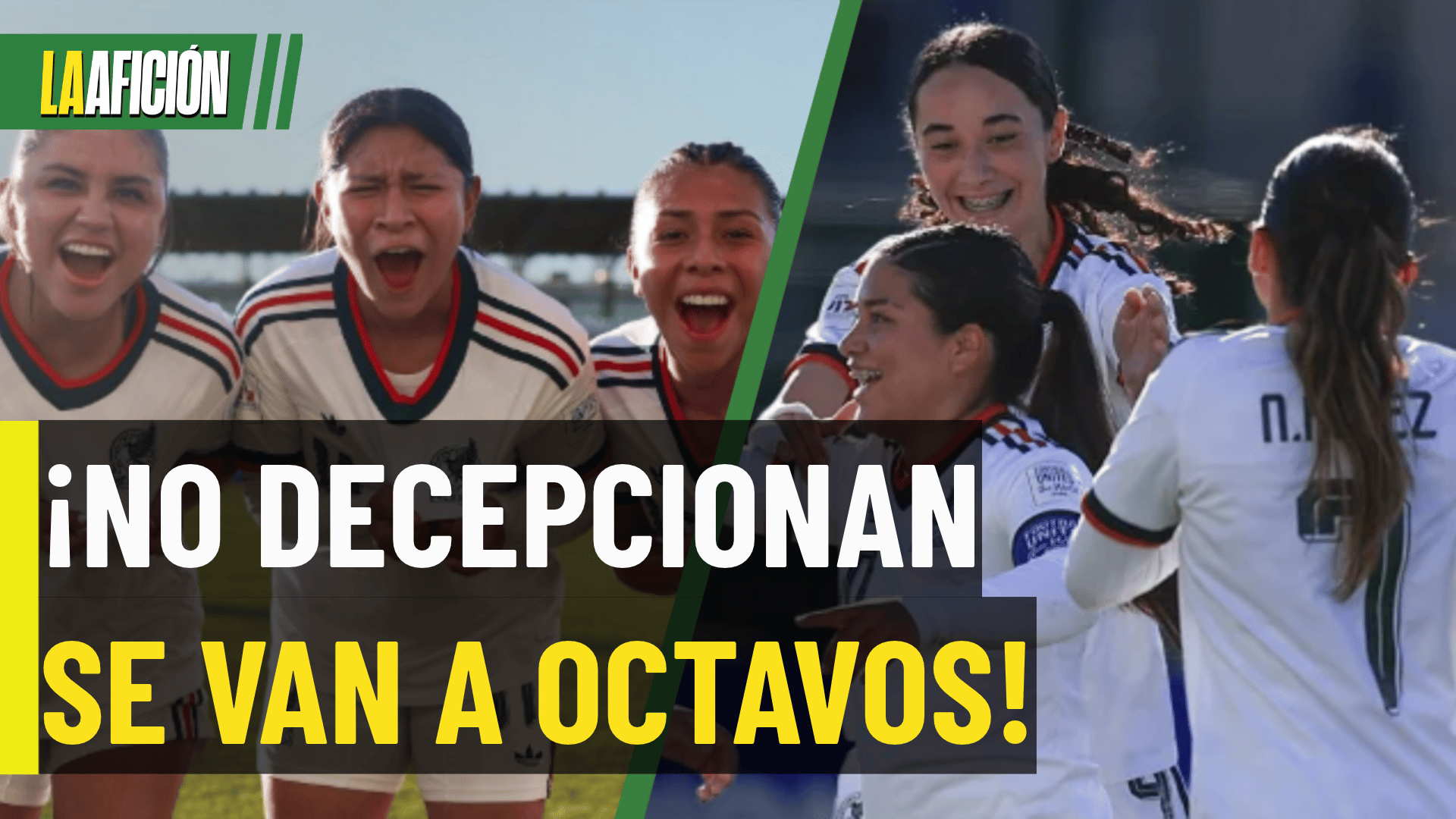 ¡EL TRI FEMENIL NO SE RINDE! México elimina dudas y avanza a Octavos