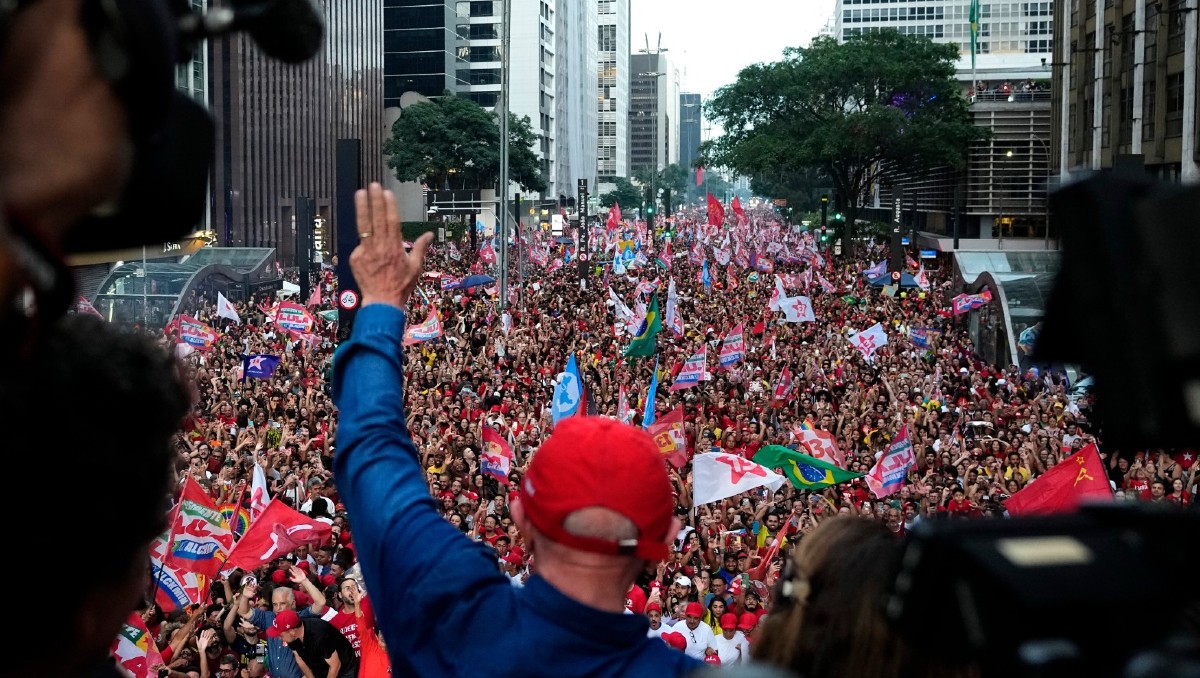 Triunfo de Lula da Silva.| Foto:Especial