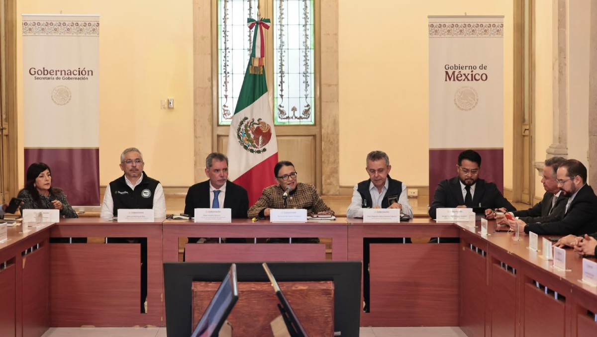 Concamin, Canapat, ANTO, Conatram participaron en la reunión, informó la Segob. | Foto: Especial