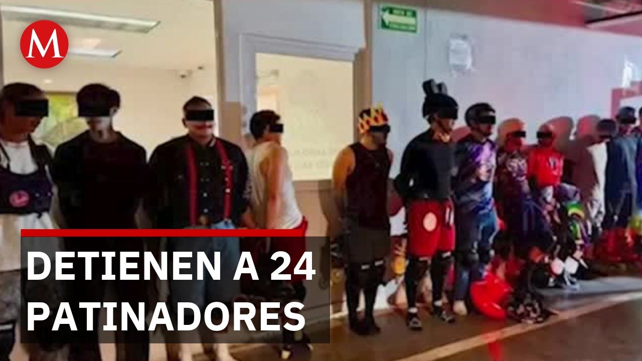 David Pulido acusa abuso de poder en detención de 24 patinadores