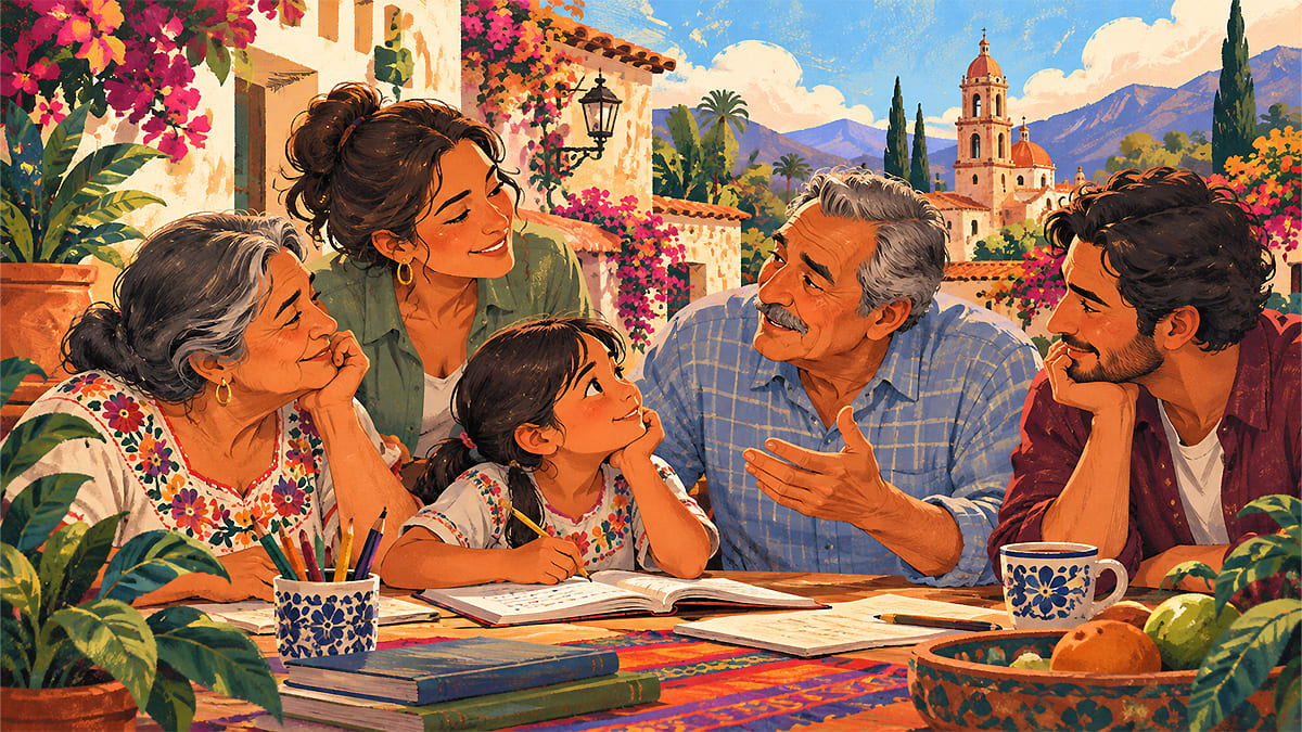 La educación en conjunto debe planearse y acordarse como adultos, dejando de lado los lazos familiares abuelos-padres | Magnific