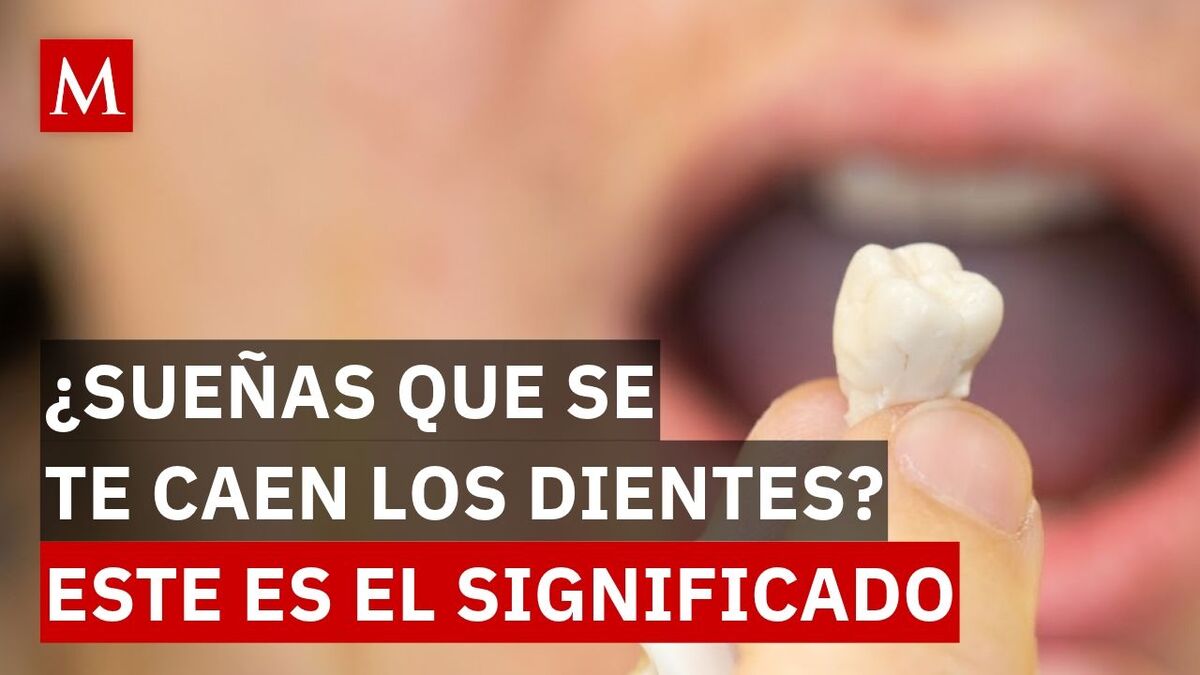 ¿Es algo malo? Este es el significado de soñar que se te caen los dientes