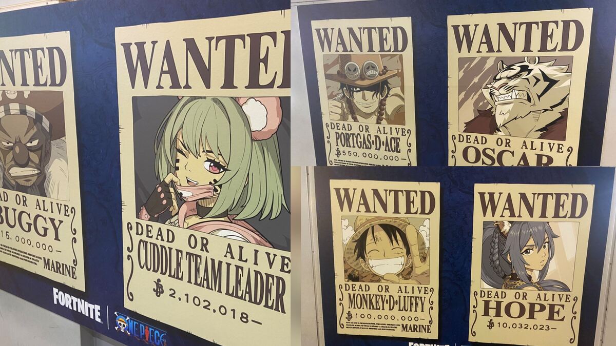 Fornite prepara una gran colaboración con One Piece.
