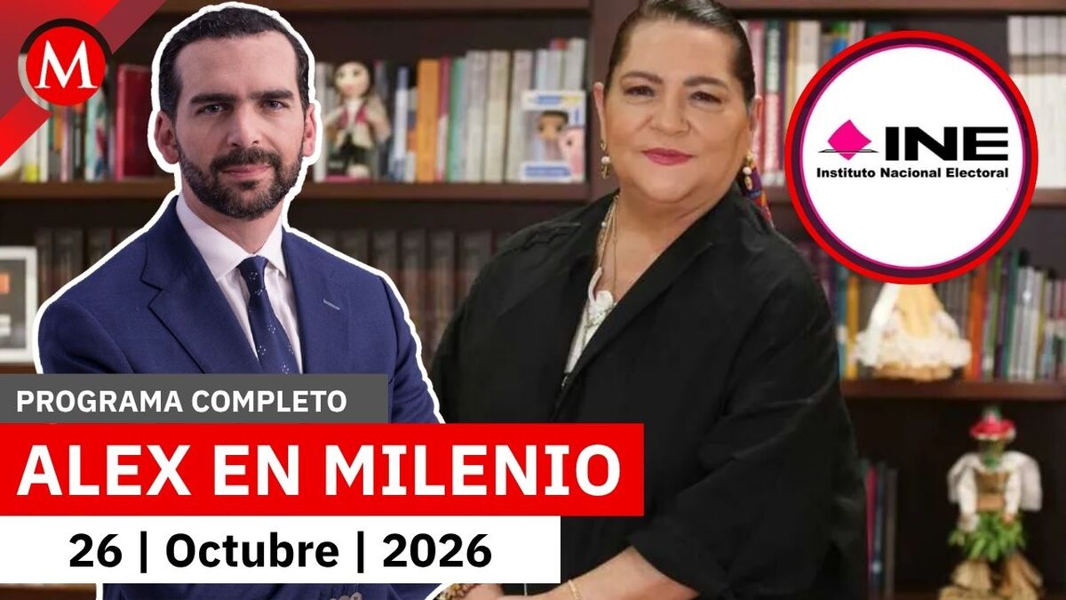 Guadalupe Taddei renuncia a la presidencia del INE | Alejandro Domínguez, 26 de octubre de 2026