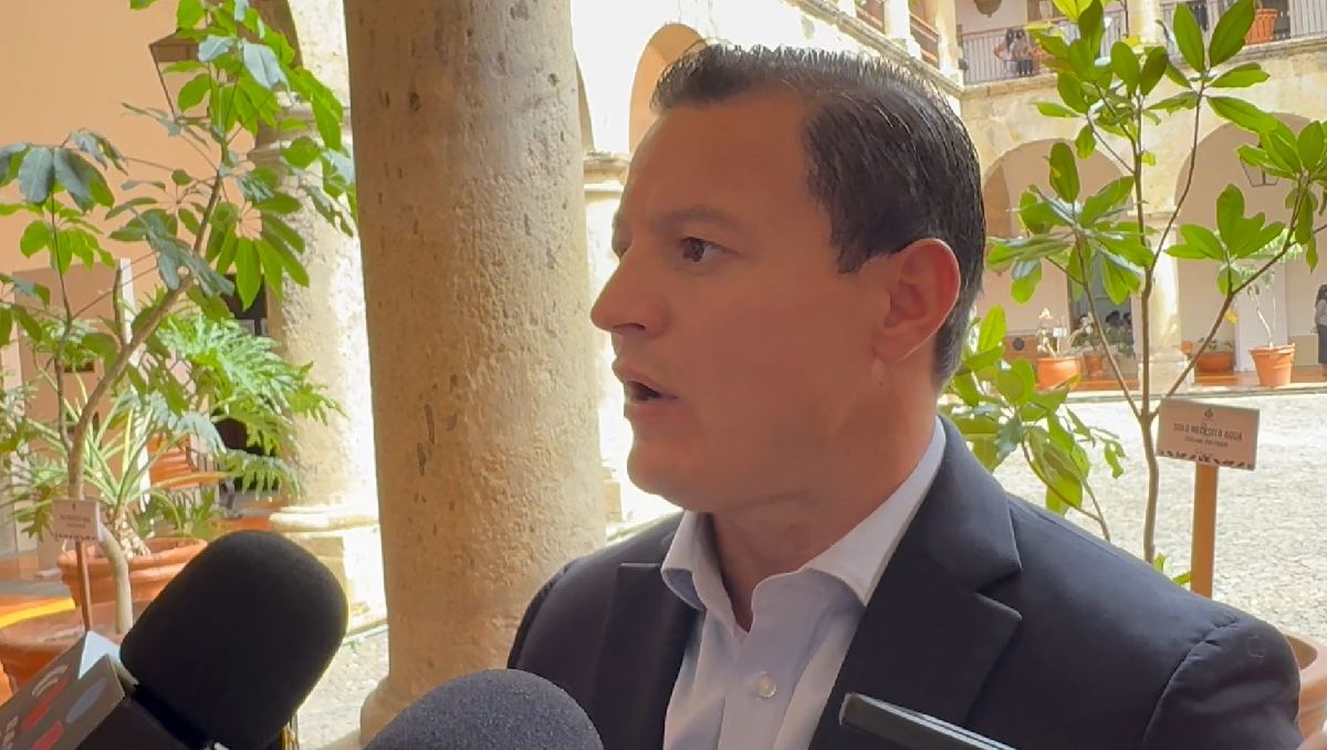 Julio Hurtado, en declaraciones para MILENIO. (Tony Martínez)