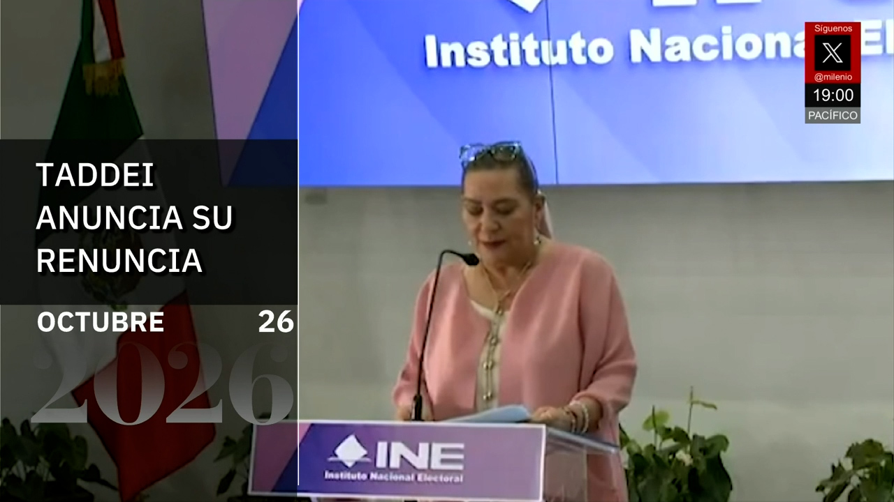 Milenio Noticias, con Liliana Sosa, 25 de octubre de 2026