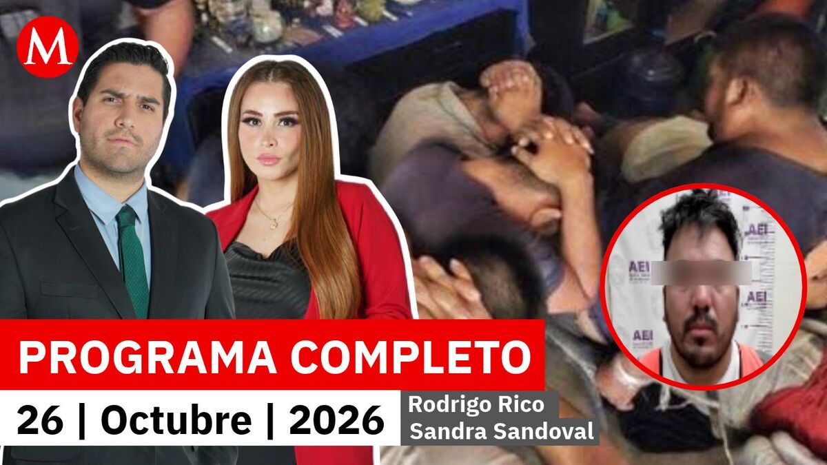 Pareja de secuestradores recibe 770 años de cárcel | Milenio Noticias, 26 de octubre de 2026