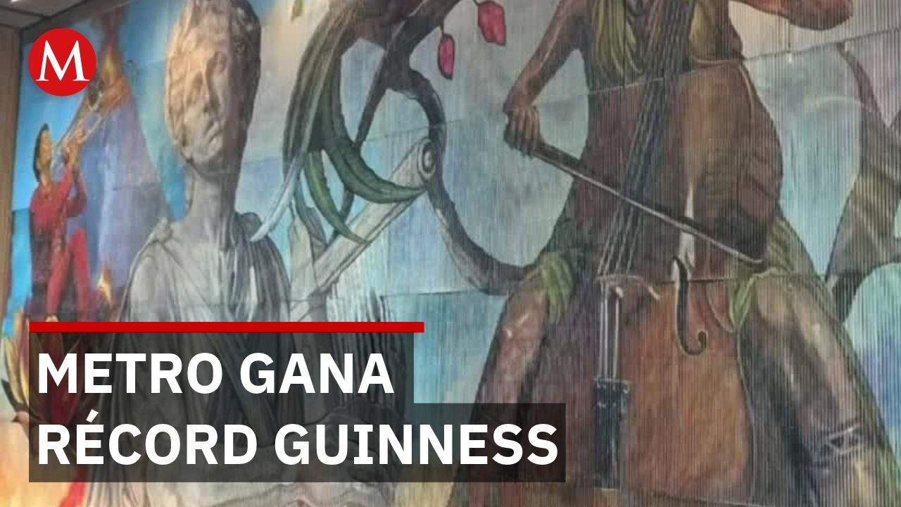 Récord Guinness por mural holográfico gigante en CdMx